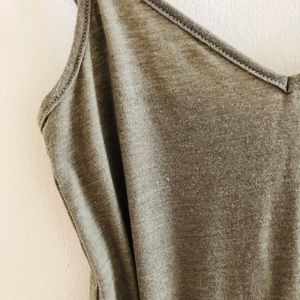 American Apparel Olive Green Maxi